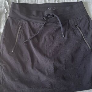 Athleta black skort Athletic Casual